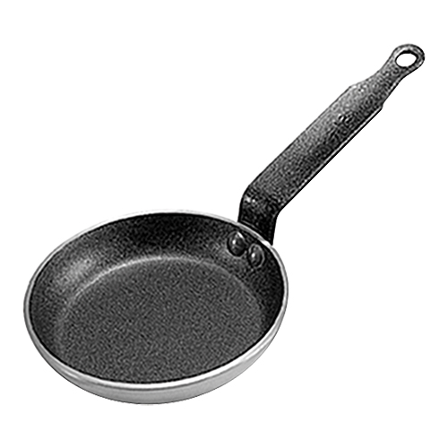 Poêle à blinis tôle d'acier 12cm intérieur teflon